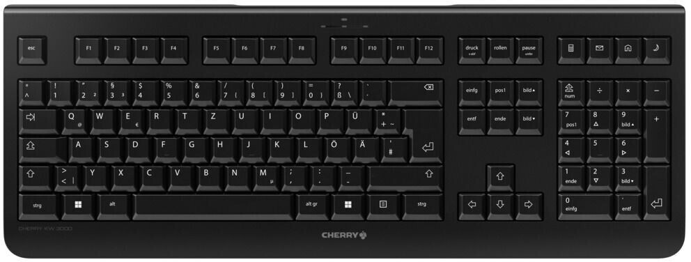Photos - Keyboard Cherry KW 3000 Wireless (DE) 