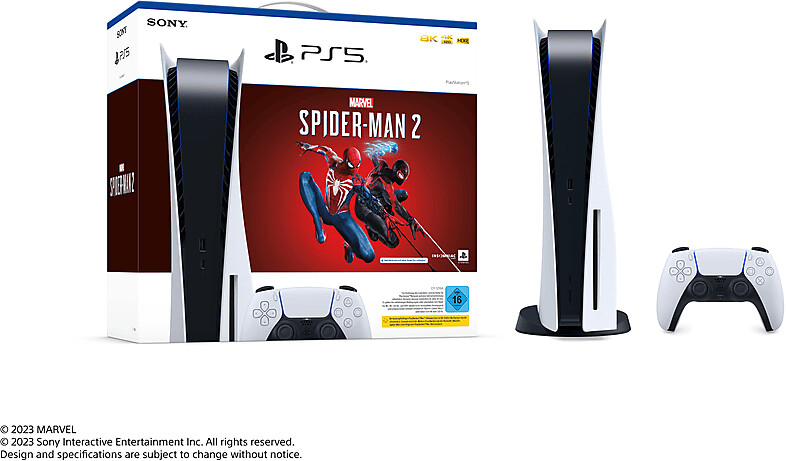 Console PlayStation 5 - Standard - Marvel's Spider-Man 2 - Édition Limitée  + Jeu Marvel's Spider-Man 2 (Code) - Cdiscount Jeux vidéo