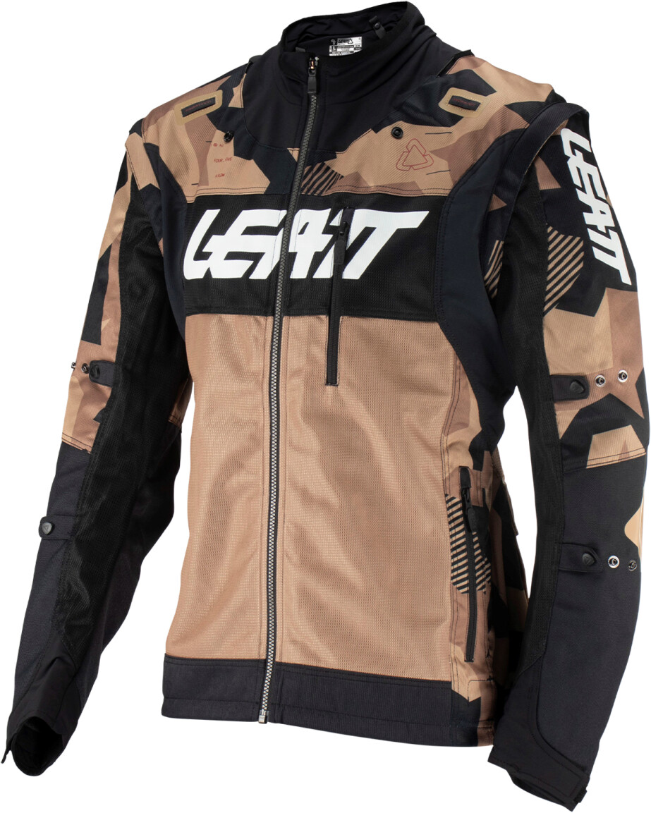 Leatt 4.5 X-Flow Moto Jacket Stone beige