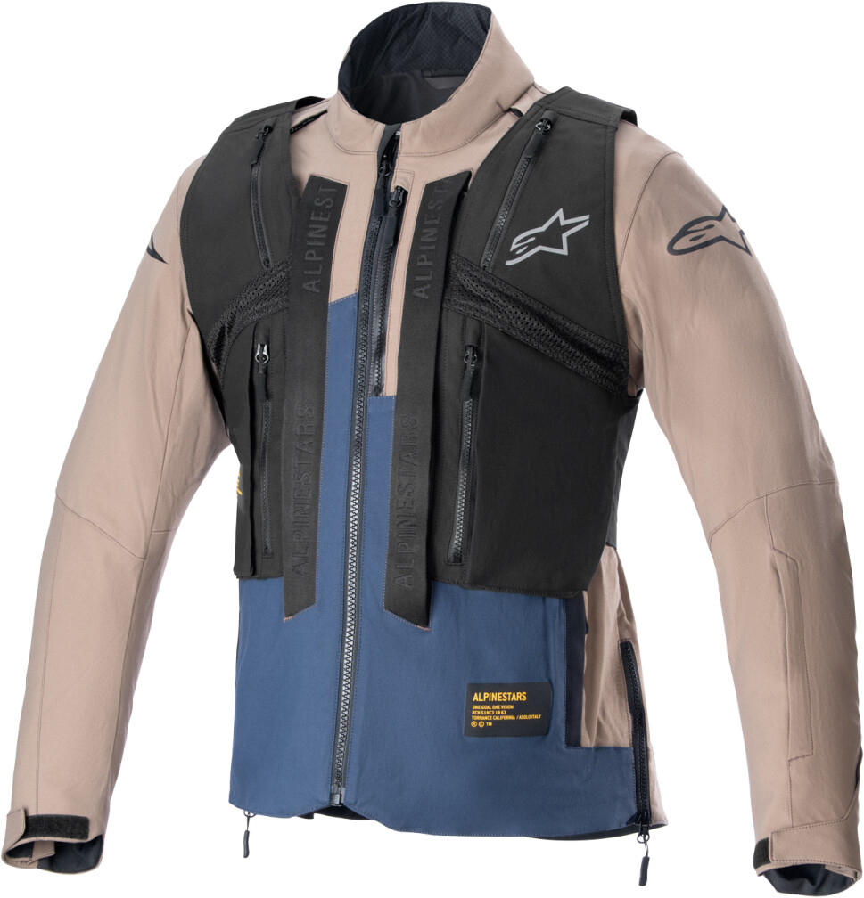 Alpinestars Techdura Jacket falcon brown/night navy