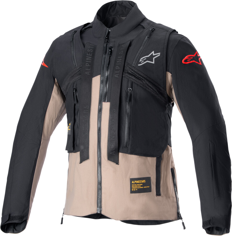 Alpinestars Techdura Jacket black/falcon brown