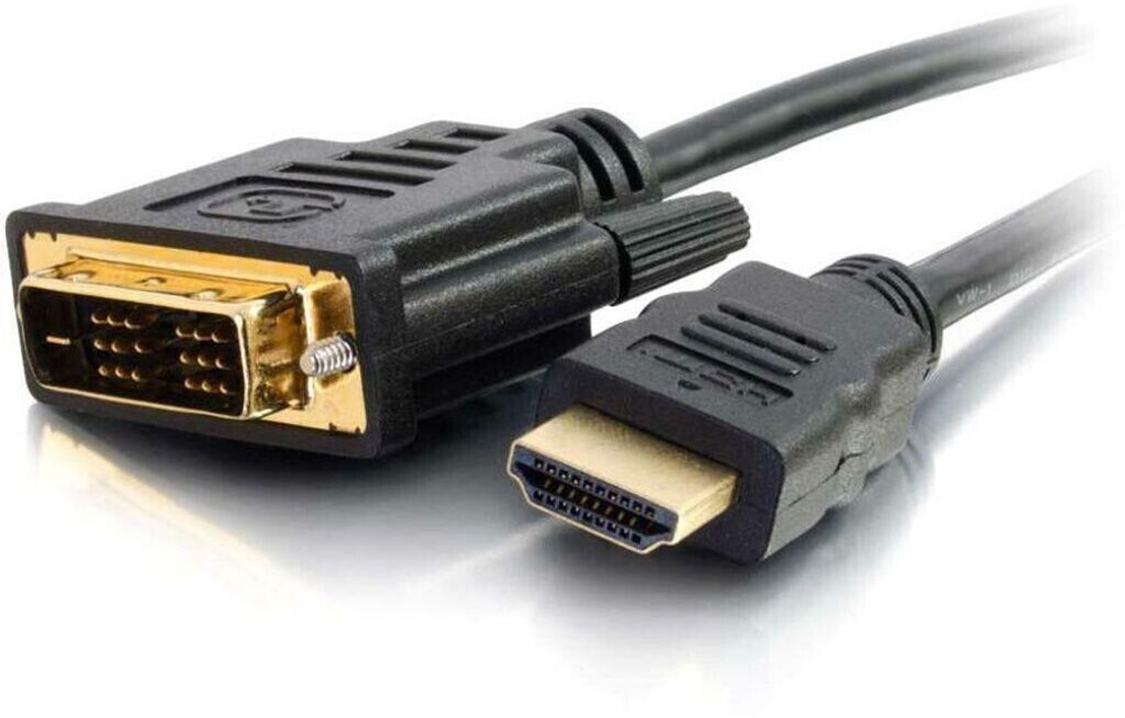 Photos - Cable (video, audio, USB) C2G 1m  HDMI to DVI Cable - HDMI to DVI-D Adapter Cable - 1080p  (3ft)