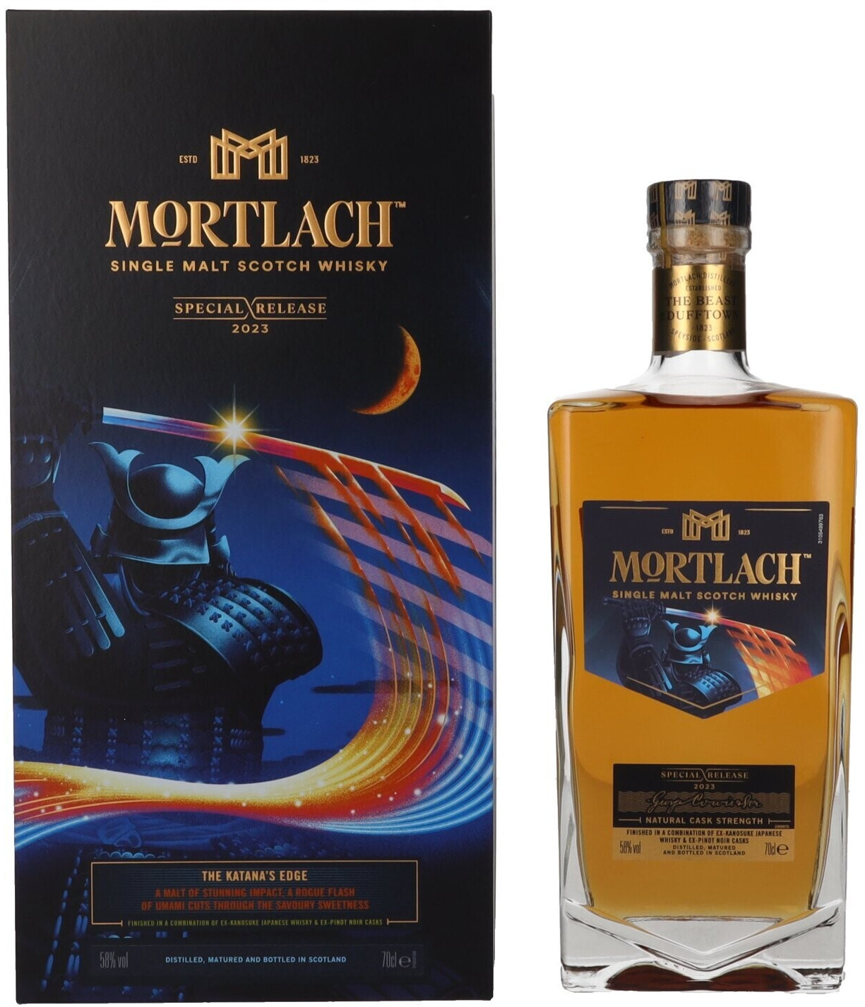 Mortlach The Katana's Edge Single Malt Special Release 2023 0,7l 58%