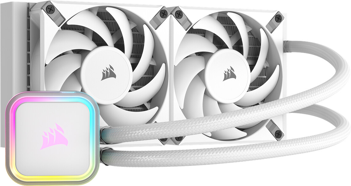 Corsair iCUE H100i RGB ELITE White