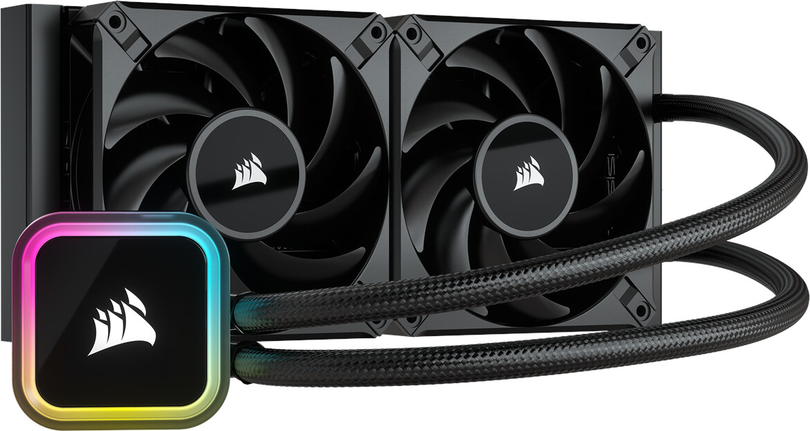 Corsair iCUE H100i RGB ELITE Black