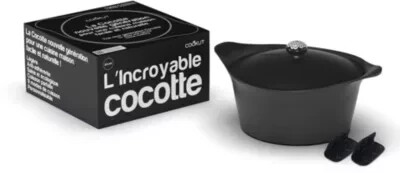 Cookut - Incroyable Cocotte Anti-Adhésive 28 cm Rose Guimauve 7 l