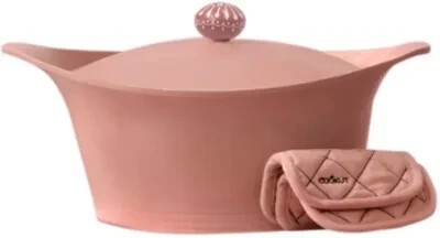 Cookut Cocotte L'Incroyable 24 cm guimauve