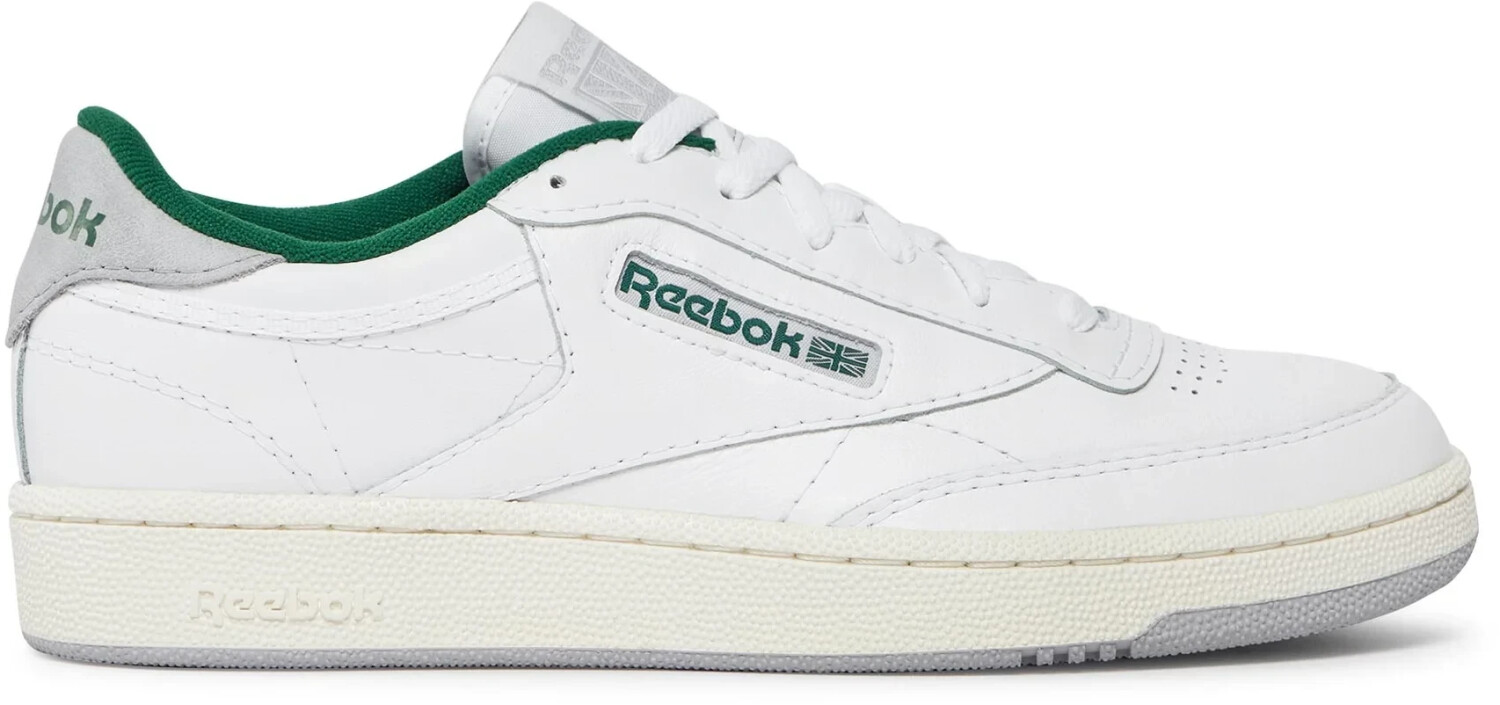Reebok club c 85 off white green online