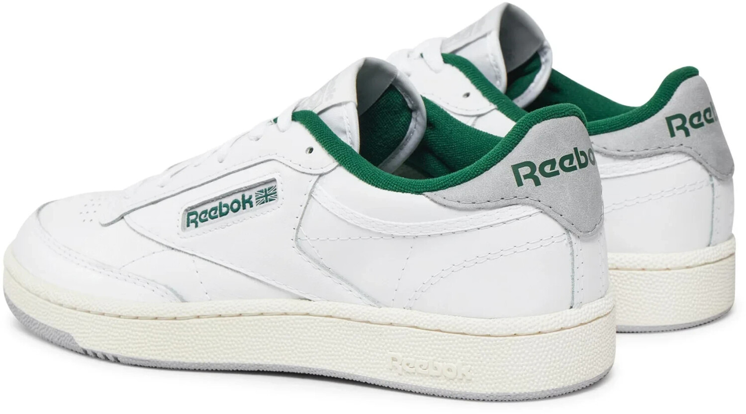 Buy Reebok Club C 85 white chalk dark green from 32.55 Today Best Deals on idealo