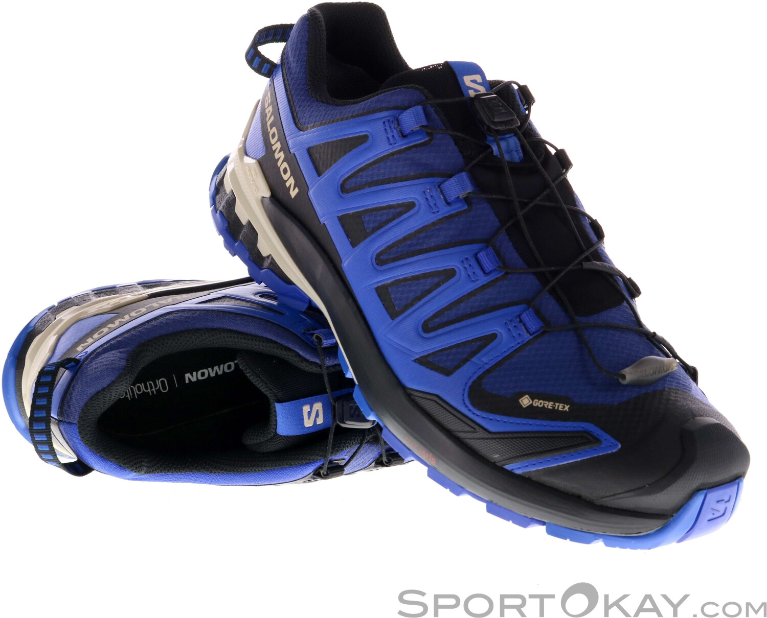 ◆Salomon◆ XA Pro 3D V9 GTX Blue Print Surf The Web Lapis B Trail shoes Salomon XA PRO 3D V9 GTX - Top4Running.com