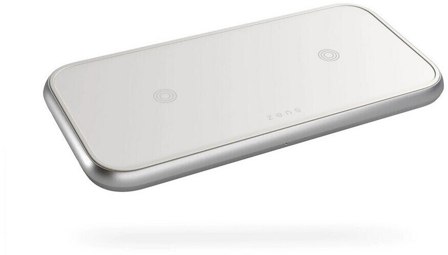 Zens Dual Aluminium Wireless Charger