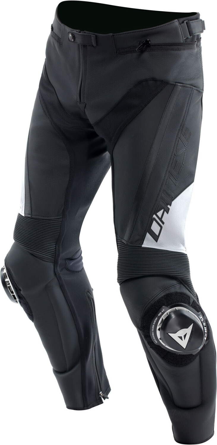 Dainese Delta 4 Leather Pants black/white
