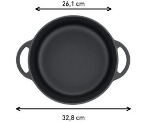 Tefal Pierre Gagnaire Héritage Gietijzeren stoofpan, rond, 25 cm, 5 l