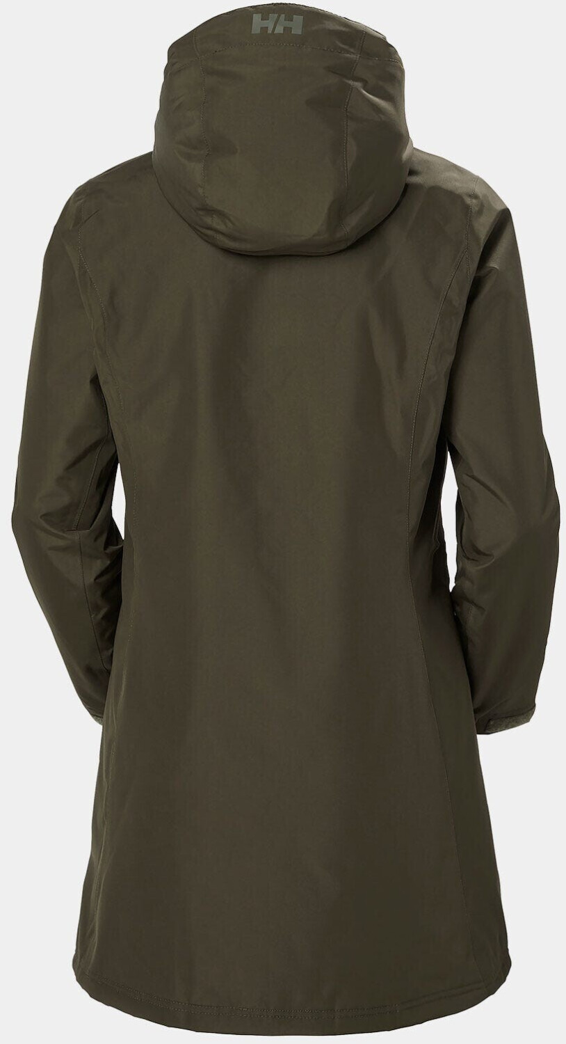 Buy Helly Hansen Long Belfast Jacket 62395 utility green from