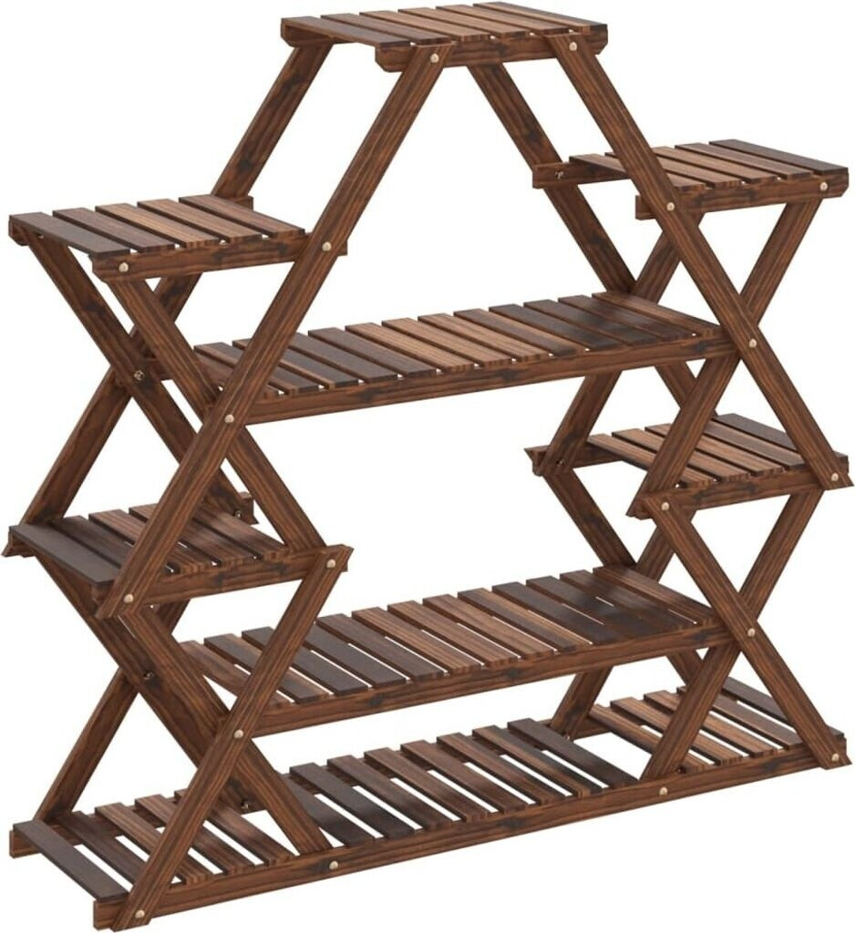 vidaXL vidaXL Blumenständer 110x25x105cm Massivholz Tanne (362877) - Product image 1 of 8