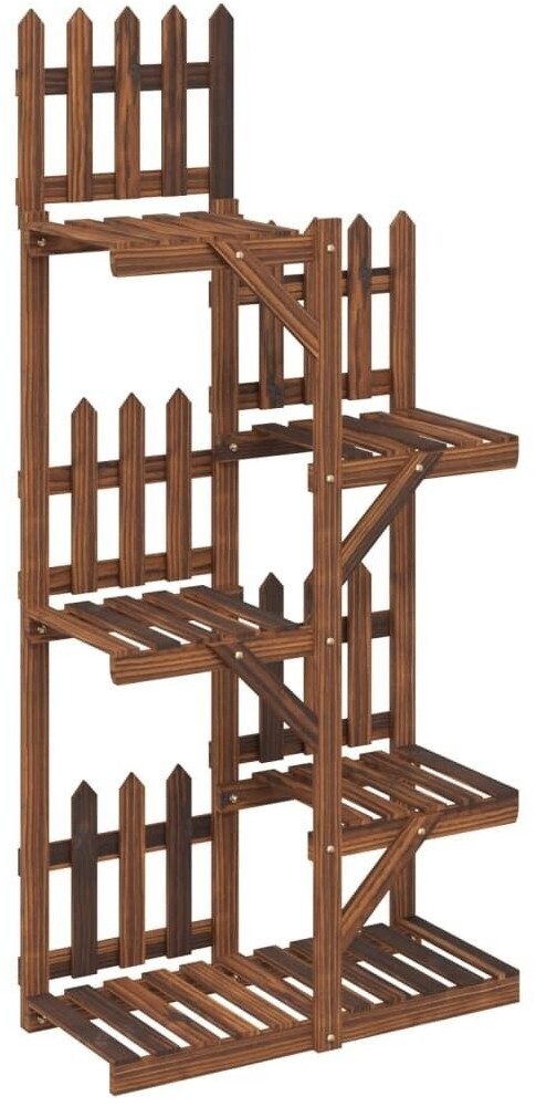 vidaXL vidaXL Blumenständer 60x25x130cm Massivholz Tanne (362873) - view 6