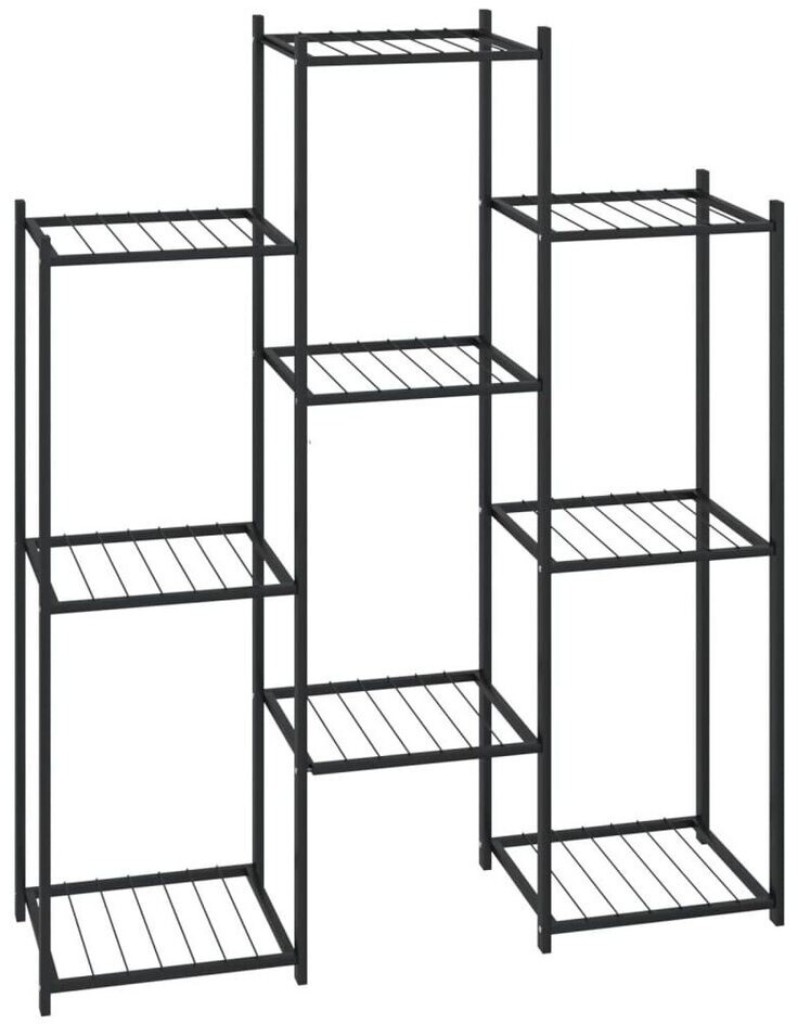 vidaXL vidaXL Blumenständer 83x25x100cm Eisen Schwarz (343123) - Product image 1 of 6