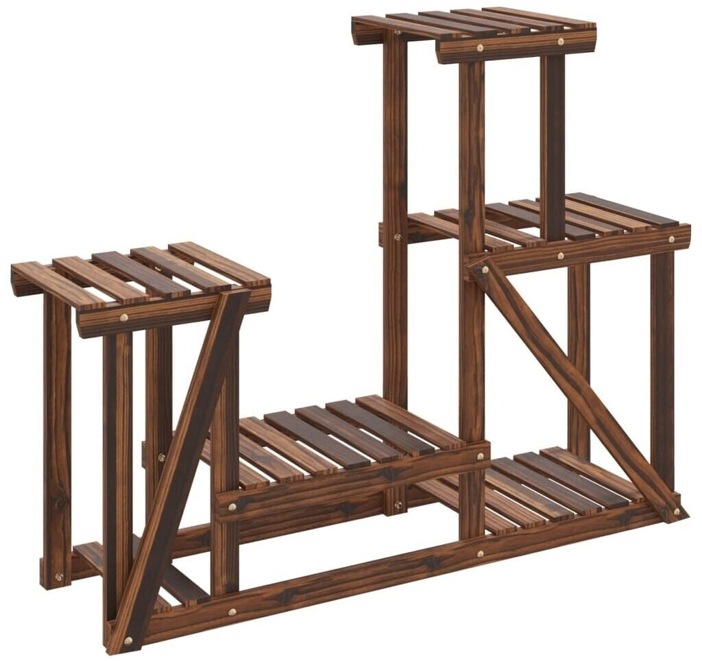 vidaXL vidaXL Blumenständer 90x25x73,5cm Massivholz Tanne (362875) - alternate view