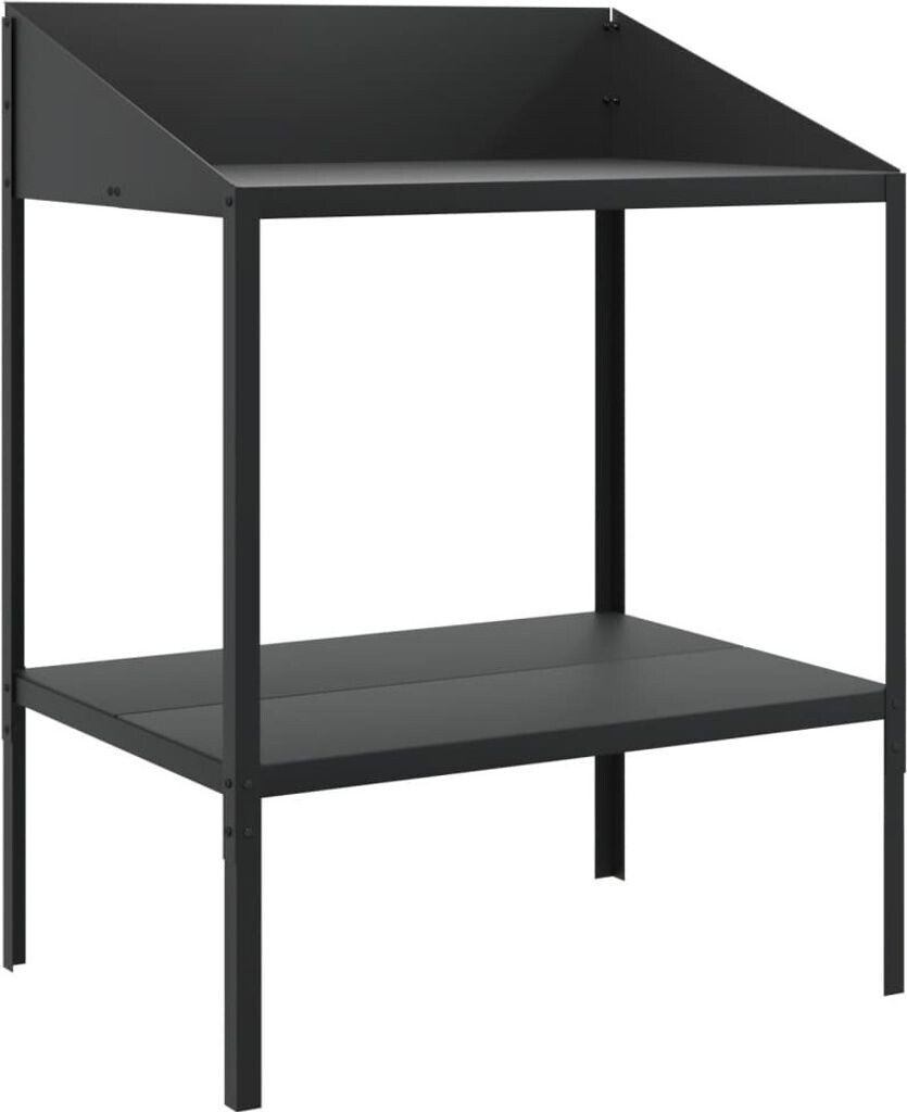 vidaXL vidaXL Pflanzenständer 75,5x54,5x100cm Verzinkter Stahl Anthrazit (364535) - detail view