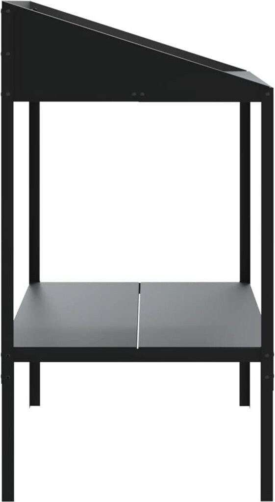 vidaXL vidaXL Pflanzenständer 75,5x54,5x100cm Verzinkter Stahl Anthrazit (364535) - view 6