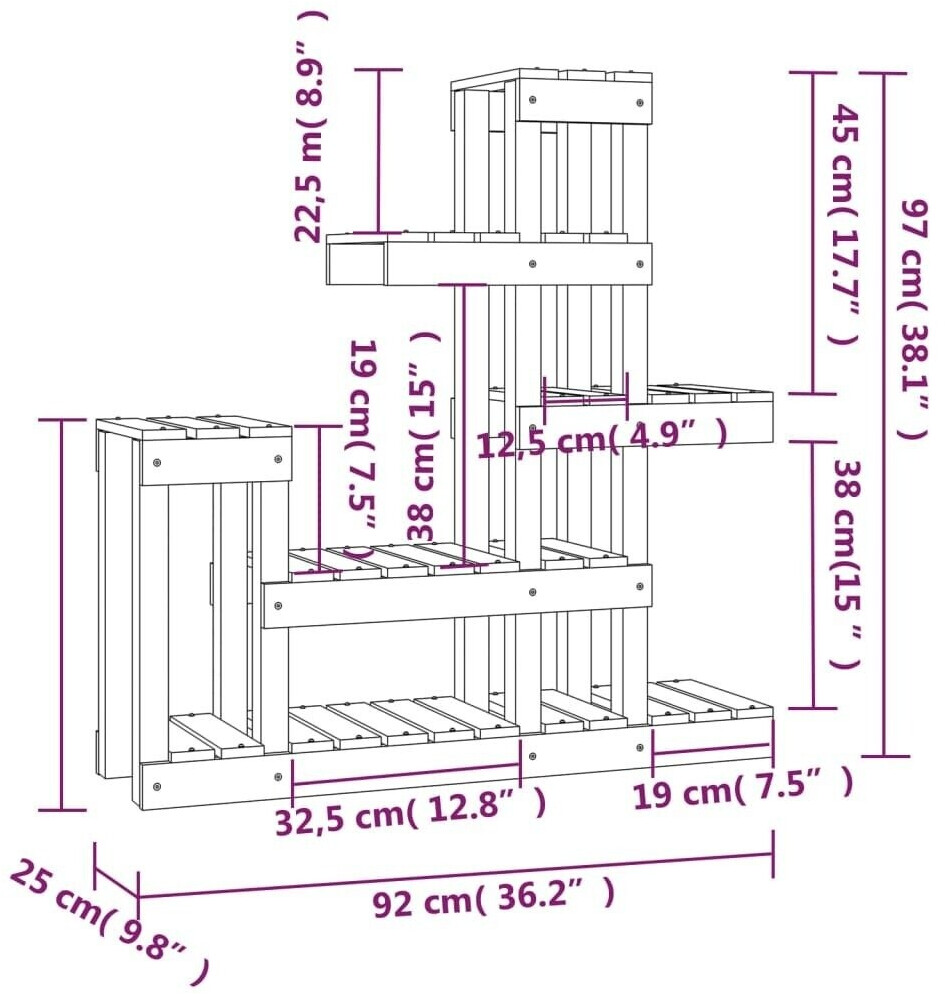 vidaXL vidaXL 822103 - side view