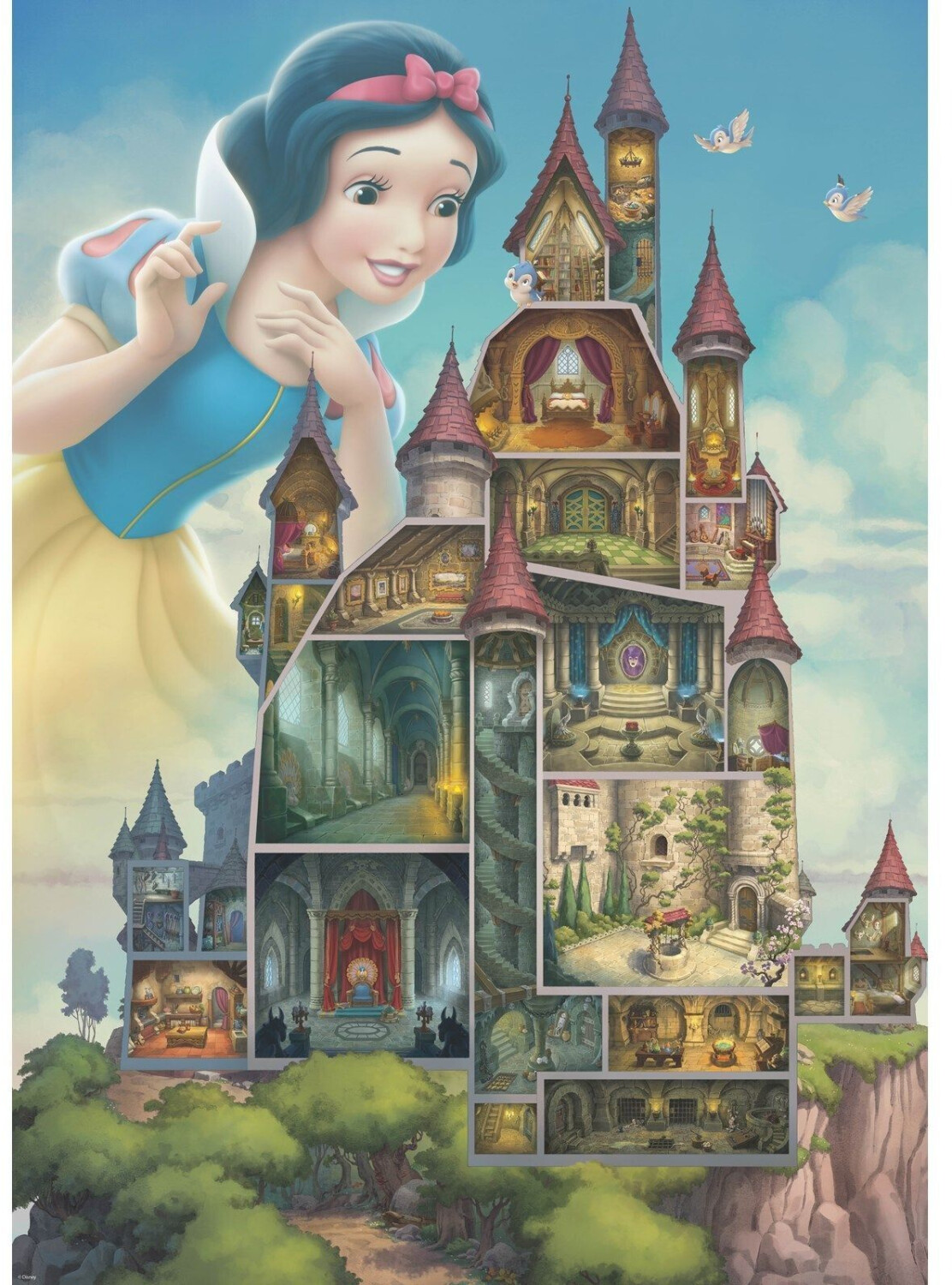Photos - Jigsaw Puzzle / Mosaic Ravensburger Disney Castle Collection Snow White 