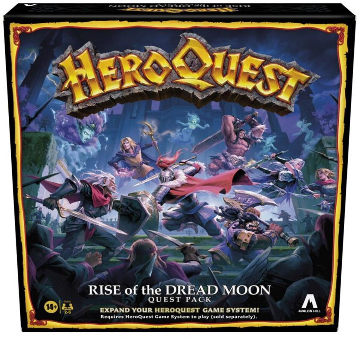 Photos - Board Game Hasbro HeroQuest - Rise of the Dread Moon Quest Pack (EN) 