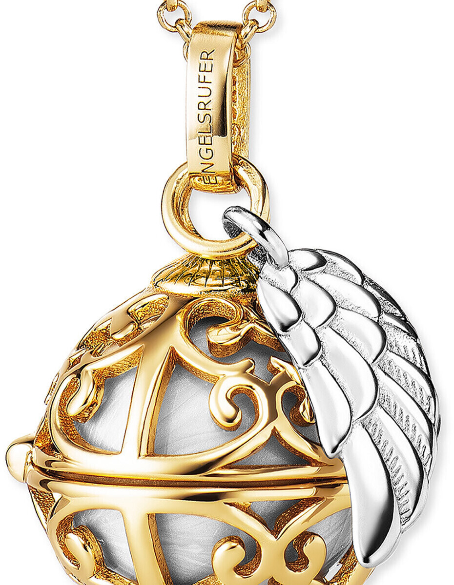 ab Mother-Of-Pearl Gold Engelsrufer 134,10 Pendant with Preisvergleich Angel Wing White Whisperer | Chime Necklace And € bei