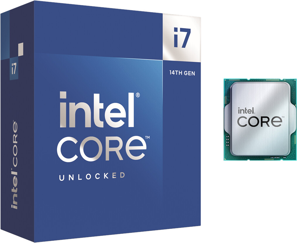 Intel Core i7-14700K - Core i7 14th Gen 20-Core (8P+12E) LGA 1700 125W  Intel UHD Graphics 770 Processor - Boxed - BX8071514700K
