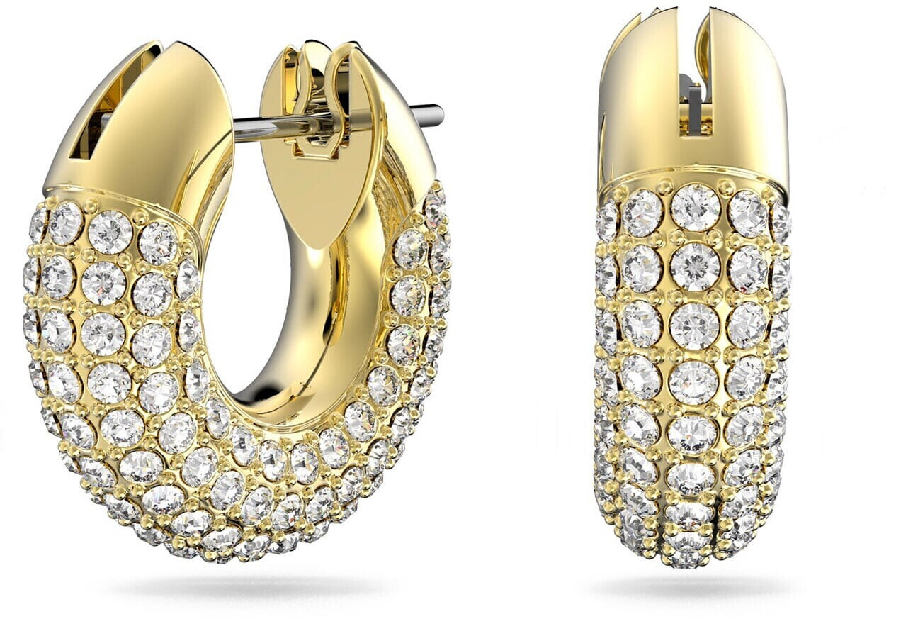 Swarovski Dextera hoop Ruthenium plated 5636530 gold ab 94 75