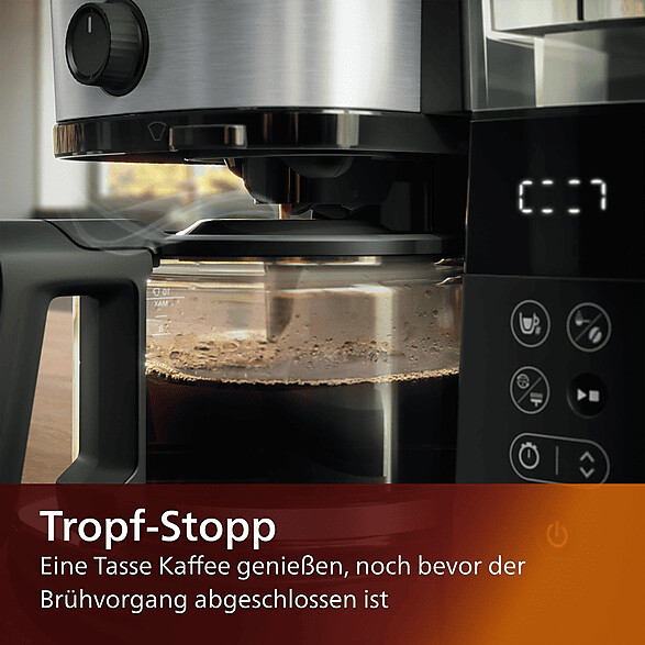 Philips Kaffeemaschine Grind Brew All-in-1 HD7888 ab 149,00 € (Februar 2024  Preise) | Preisvergleich bei | Kaffeevollautomaten