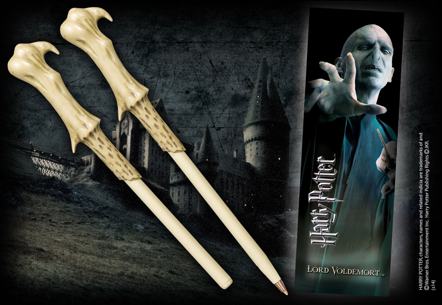 Harry Potter - Dumbledore Zauberstab Stift & Lesezeichen 