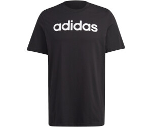 (Today) T-Shirt £11.77 Essentials from Logo Buy Linear – black Adidas (IC9274) Embroidered on Deals Best
