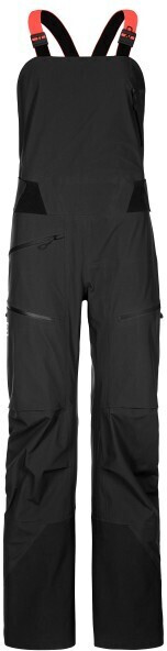 Ortovox Women's 3L Deep Shell Bib Pants black raven