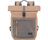 Travelite Basics Rollup Backpack (96310) pink/grey