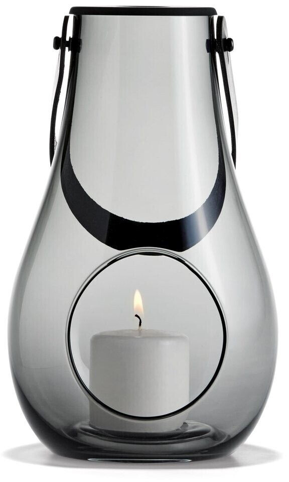 Holmegaard Design With Light 25cm Smoke Grey