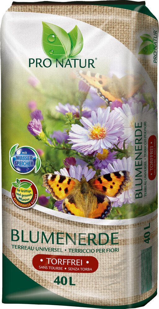 proNatur Blumenerde Torffrei 40 L ab 13,99 € Preisvergleich bei idealo.de