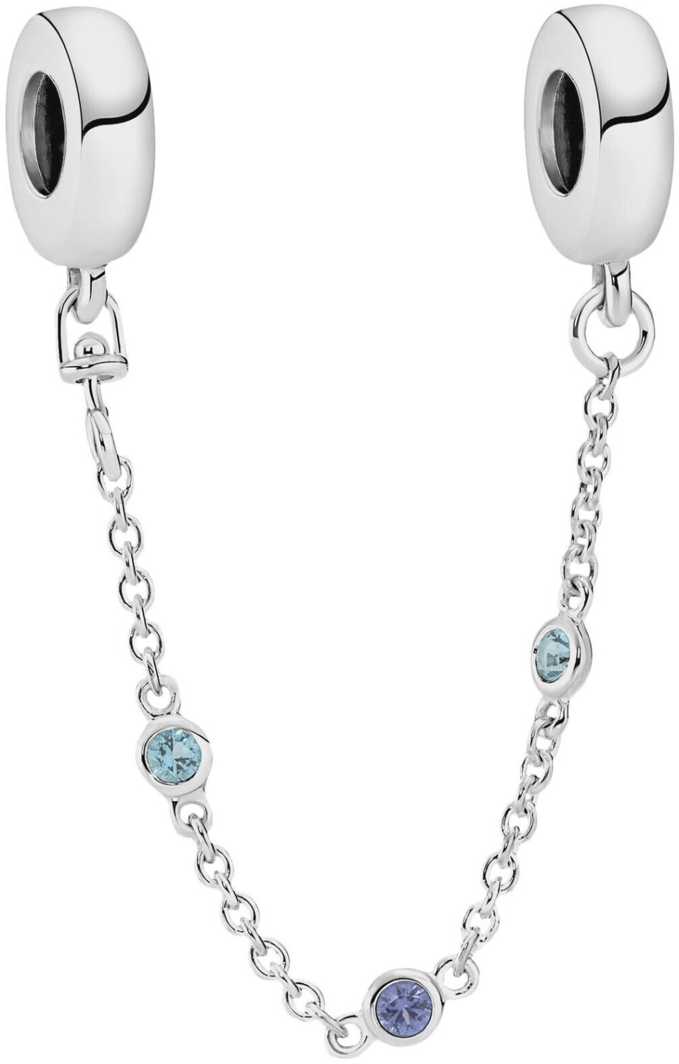 Pandora Triple Blue Stone Safety Chain (791688C01)