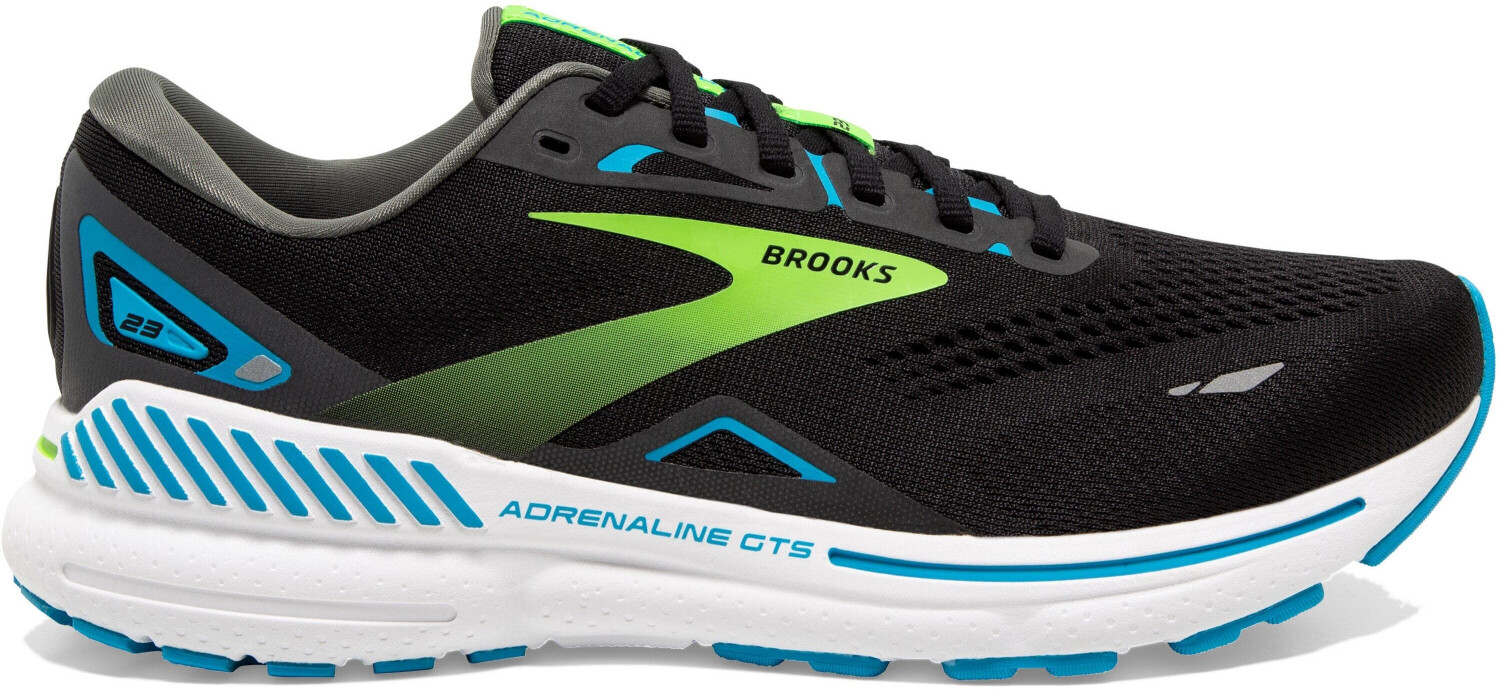 Brooks Adrenaline GTS 23 (110391-2E-006) black/hawaiian ocean/green