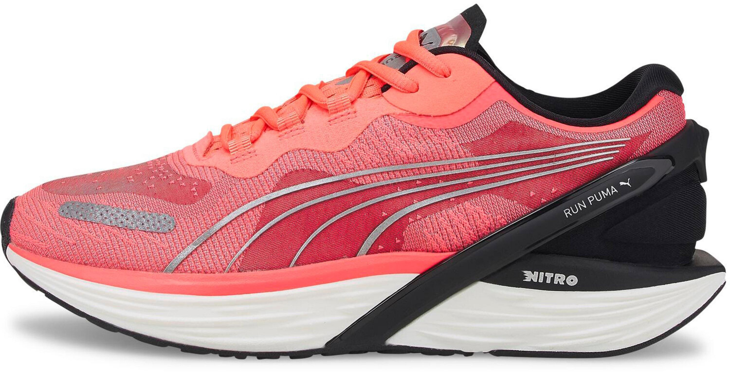 Puma Run XX Nitro Women 376171 sunset glow black metallic silver