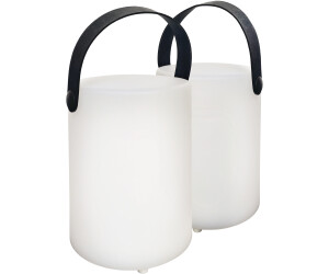 FHL easy Ciro LED 2er Pack Outdoor Lampe Akku 0,7W RGB-Farbsteuerung  dimmbar + Fernbedienung 850231 ab 42,30 € | Preisvergleich bei