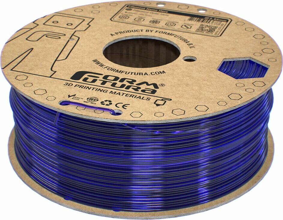 Formfutura EasyFil ePETG Transparent Blue - 1,75 mm / 1000 g