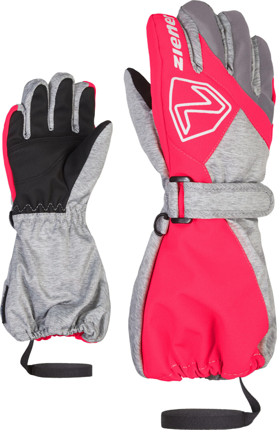 Ziener Lauro ASR Glove Junior light mélange.neon pink ab 29,90 € |  Preisvergleich bei