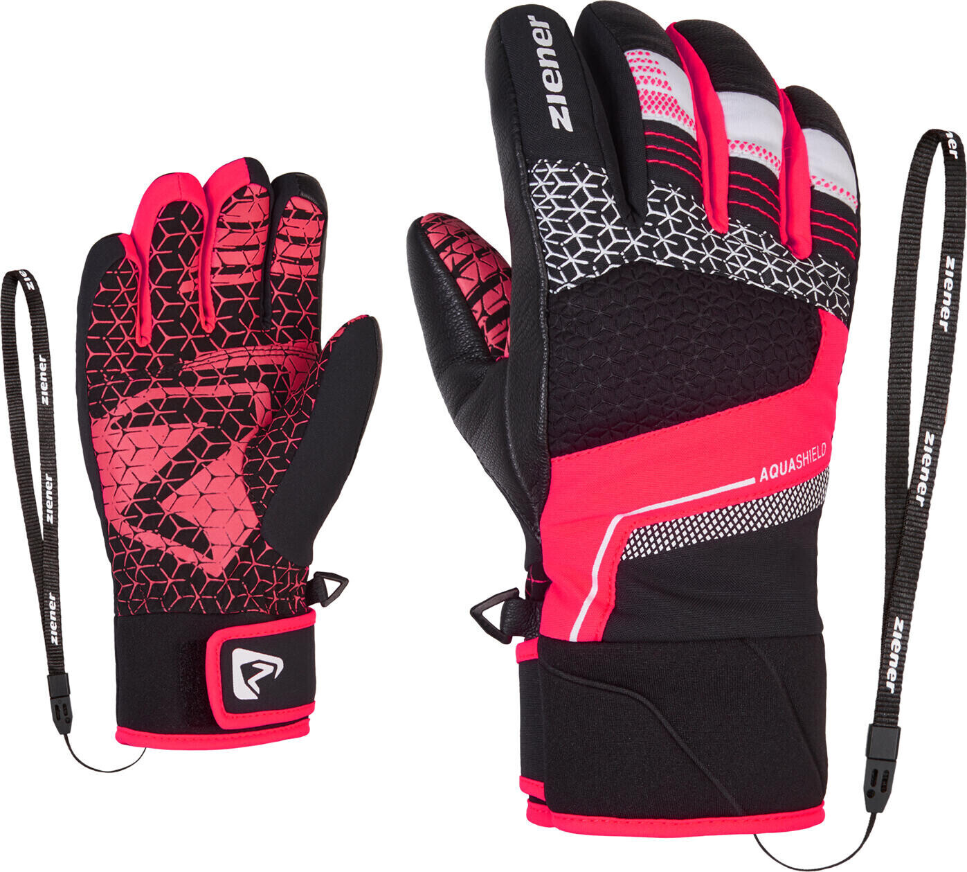 Ziener Lonzalo ASR ab bei 34,76 Glove Junior € black.neon pink | Preisvergleich