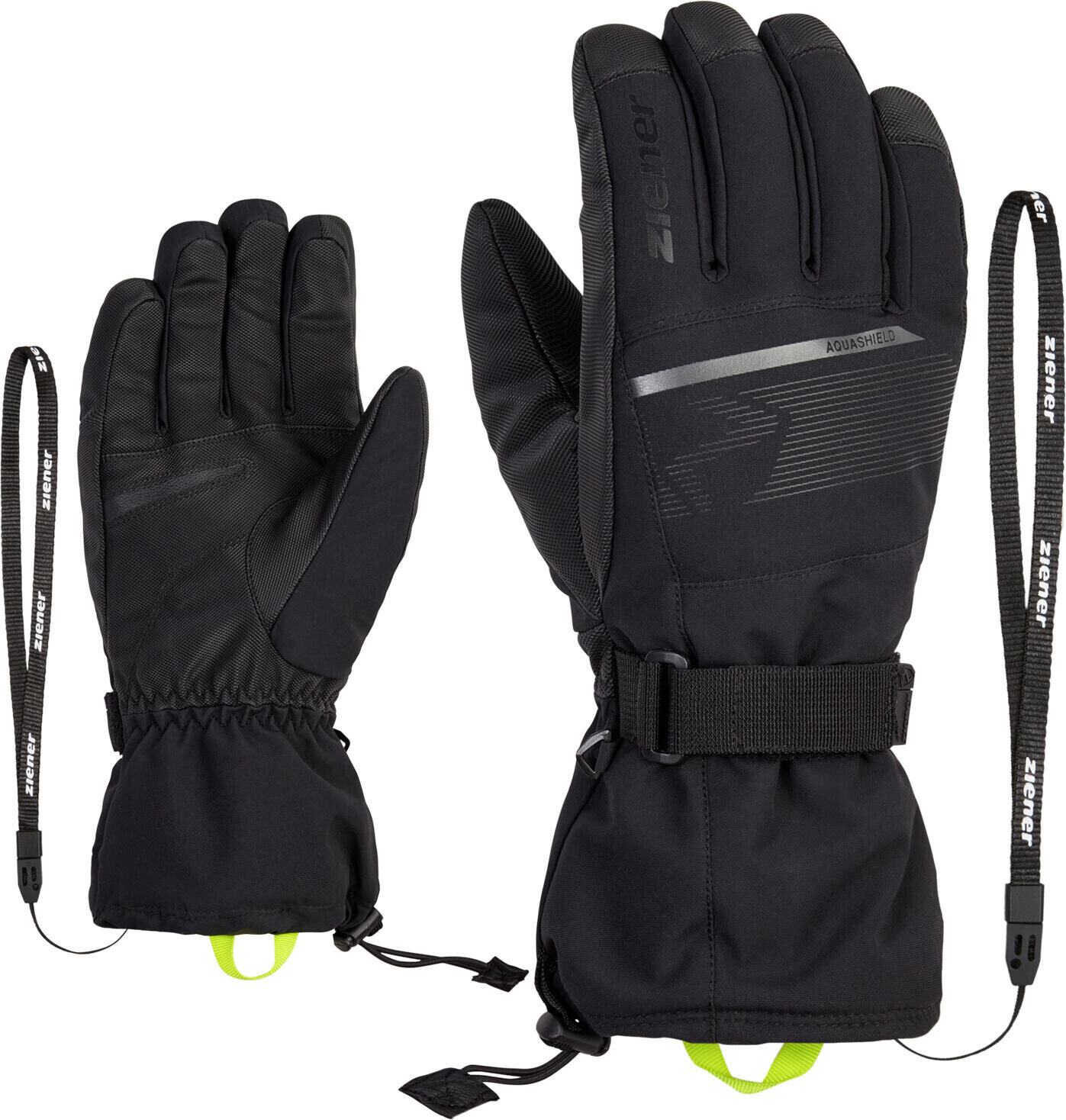 Gentian € Alpine Preisvergleich ASR black Ziener | 42,48 Glove ab bei Ski