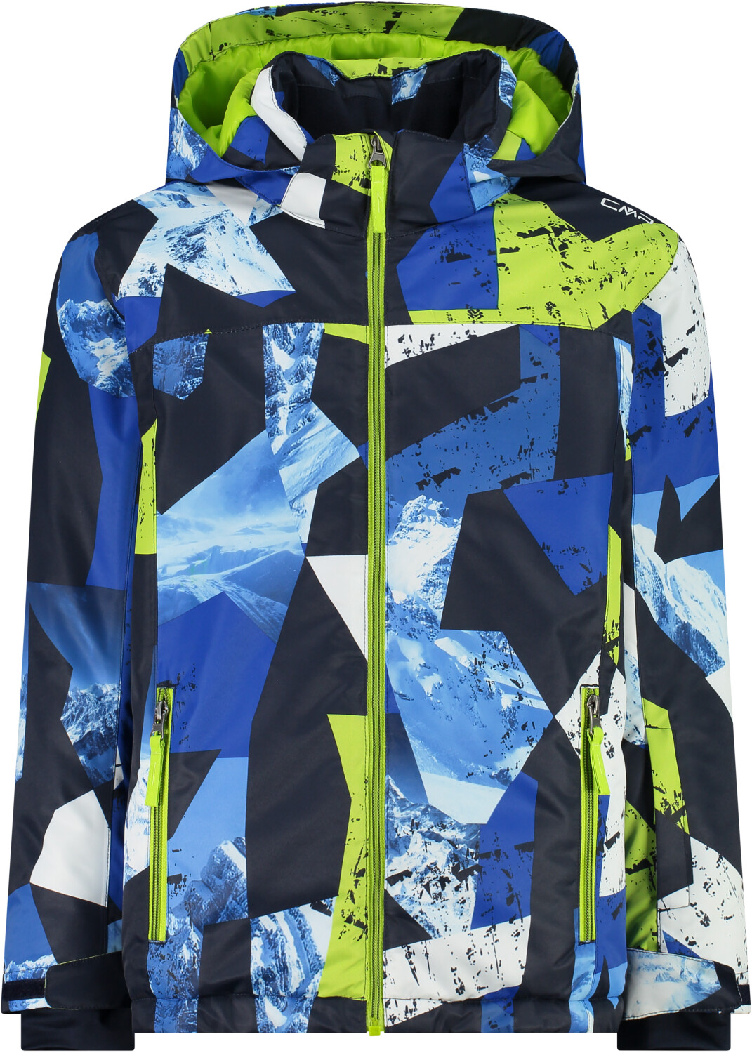 CMP Boy Jacket Snaps Hood (39W1924) royal-acido-b.blue