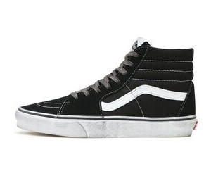 Vans Sk8 Hi stressed black white ab 51 99 Preisvergleich bei idealo