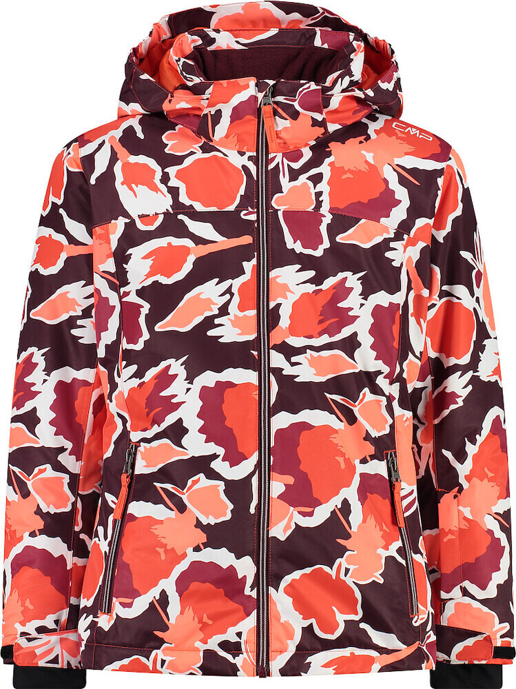 CMP Girl Snaps Jacket (39W2085) burgundy-red fluo