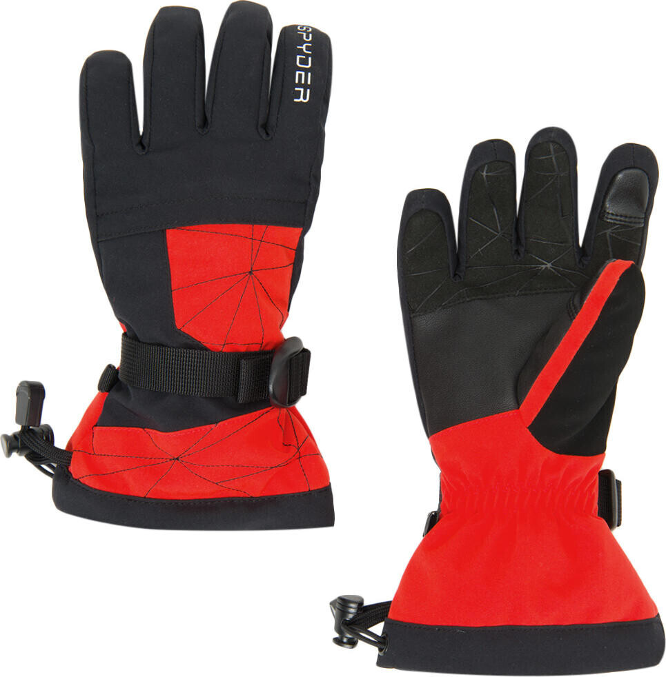 Photos - Ski Wear Spyder Overweb Ski Glove  red (197046)