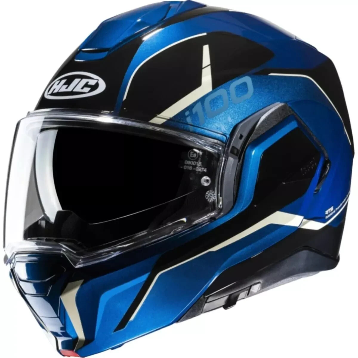 HJC i100 Lorix MC2 noir/bleu